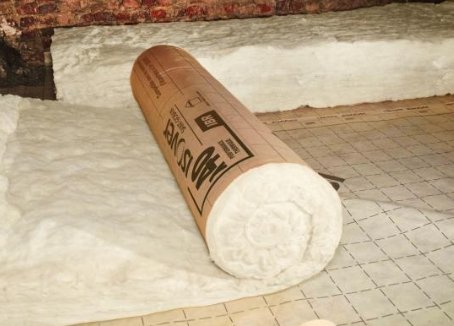 Laine de verre rouleau Isover isolation combles mur intérieur résistance thermique R épaisseur 200mm 300mm Lyon entreprise RGE fourniture pose matériau isolant certifié ACERMI