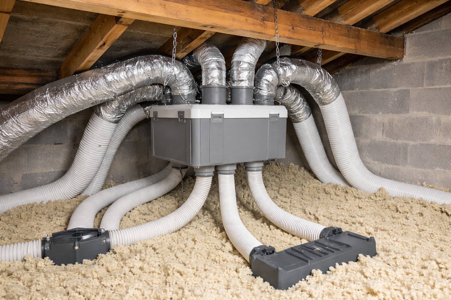 VMC ventilation mécanique contrôlée simple flux double flux installation air sain qualité intérieur après isolation maison appartement Lyon Villeurbanne Bron Vénissieux aide MaPrimeRénov 2500 euros entreprise RGE oneiso.fr